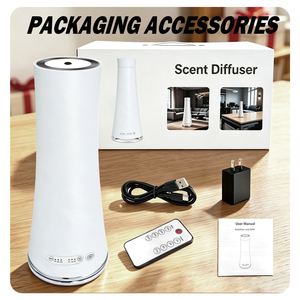 Elektrikli Otel Ev Tipi Susuz Aroma Difüzörü Uzaktan Kumandalı Renkli LED Işıklı Saf Uçucu Yağ Kokusu Aromaterapi - Product Image 6