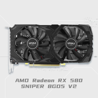 RX580 8GB GDDR5 V2 PCI Express Fanlı Soğutuculu Masaüstü Oyun Ekran Kartı