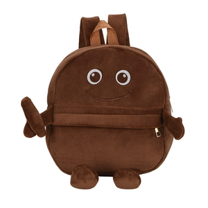 Zaini in peluche Tungtungsahur, borsa a cartoni animati di grande capacità, divertenti zaini per bambini con scimmie, rane, elefanti e squali, giocattolo a cartoni animati - Product Image 3