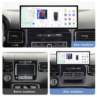 DUDUAUTO UIS7870 12.3 pouces Intelligent Car Android Player Autoradio Stereo Head Unit GPS pour VW Volkswagen Touareg 2011-2017