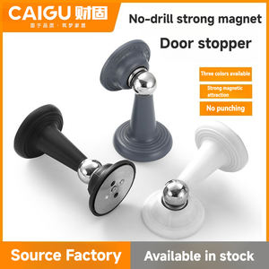 नो-ड्रिल मजबूत चुंबकीय मूक सिलिकॉन दरवाजा बंद कमरे के दरवाजों के लिए दीवार माउंट विंडप्रूफ एंटी-टकराव स्व-चिपकने वाला फर्श - Product Image 2