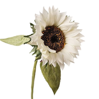 Vente en gros de tournesols artificiels de haute qualité, aspect réaliste, grand format, pour la décoration de la maison, les mariages, les festivals en plein air, les jardins, la décoration d'automne