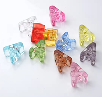 Perles Alphabet en Acrylique Épais Plaquées UV pour la Fabrication de Bijoux DIY, Sacs, Porte-clés, Pendentifs et Fournitures Artisanales – Vente en Gros