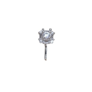 Support d'accessoires en argent S925 avec perle, boucle simple, pendentif Reine avec aiguille droite JG5440, apprêts de bijouterie vides pour DIY - Product Image 5