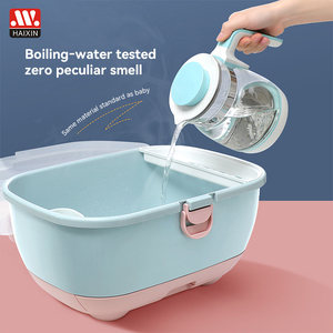 Boîte de rangement multifonctionnelle en plastique avec couvercle pour <span class=keywords><strong>vaisselle</strong></span> de bébé et articles pour enfants, idéale pour la maison - Product Image 2