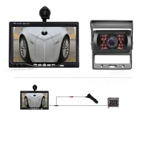Easy Install 7 Inch LCD Screen Bus Lorry 12-24V Car Parking Monitor Camera Vehicle Monitoring System