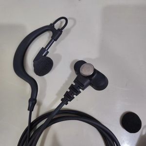 Casque à crochet d'oreille à volume réglable avec micro PTT, résistant à l'eau IPX6, moulage privé pour téléphone portable Caltta GH880 - Product Image 2