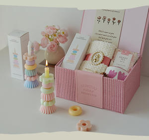 Florescence Jenga mignon personnalisé décoration de la maison cire de soja logo client parfum fait à la main bougie parfumée de luxe pour cadeau - Product Image 4