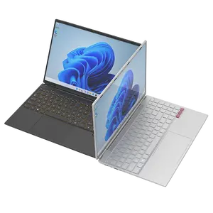 2023 16英寸FHD 2k商用便携式12gb廉价蓝绿色紫色彩色笔记本电脑英特尔酷睿N5095笔记本电脑