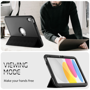 Smart Tablet Cover per iPad 10.9 pollici 2022/decima generazione con portamatite Auto Wake/Sleep custodia antiurto Megnetic Armor - Product Image 6