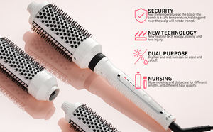 Cepillo Eléctrico Recargable de Cerámica con LED para Rizar y Alisar el Cabello - Product Image 5