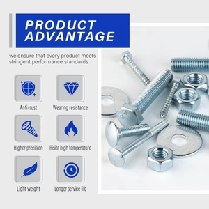 Fournisseur chinois d'écrous hexagonaux de couleur naturelle, écrous hexagonaux personnalisés de haute qualité en acier au carbone pour la connexion - Product Image 5