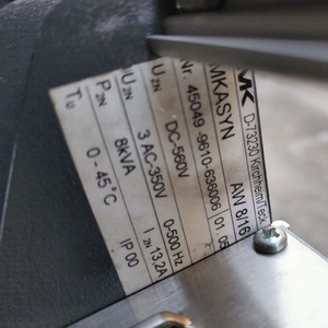 Controlador de Accionamiento de Plástico y Aluminio AMKASYN D-73230 AW14/24-3 AW8/16, Motor de Corriente Alterna para Automatización y Equipos Industriales - Product Image 6
