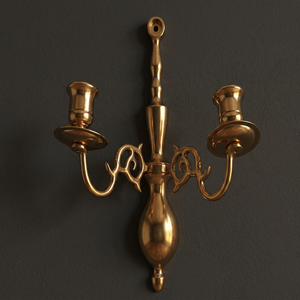 Pair of Vintage Handmade Custom Made Candelabra <b>Wall</b> <b>Sconces</b> for Home Decoration - Product Image 2