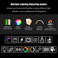Luxgeo P120S 30W App DMX contrôle vidéo tournage Film baguette lumineuse bâton rvb couleur 2000K -10000K 3000LM Tube lumineux LED