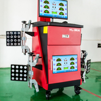 Xinjintuo 2025 équilibreur de roue populaire et changeur de pneus caméra hd ensemble complet voiture 3d machine d'alignement de roue combo à vendre