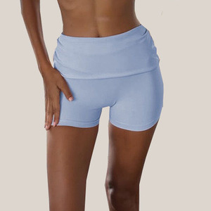 Soutien-gorge de sport pour femmes à forte poitrine, <span class=keywords><strong>ensemble</strong></span> short de sport et soutien-gorge de sport froncé pour femmes - Product Image 6