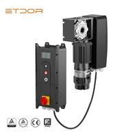 Moteur de porte à action rapide certifié CE et UL325 Installation facile Levage vertical Haute vitesse Porte en PVC Porte spirale Ouvre-porte