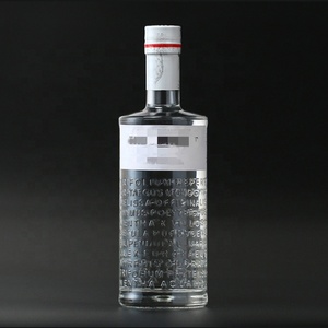 En gros nouveau design personnalisé bouteille en verre de spiritueux 750ml <span class=keywords><strong>Gin</strong></span> vodka/whiskry/rhum bouteille de vin avec bouchon à vis - Product Image 4