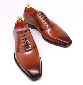 Zapatos De Hombre Formal <b>Shoes</b> Qualitative Leather Party Wear for Men - Product Image 1