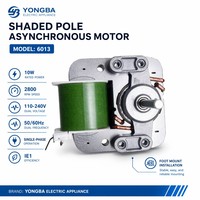 Moteurs électromécaniques monophasés AC 240V 50/60Hz, pôles ombragés, 2800 tr/min, moteur spécial pour ventilateur de refroidissement