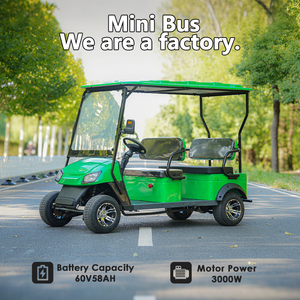 MINIBUS GL8-4 places Voiturette de <span class=keywords><strong>golf</strong></span> électrique haute performance avec une autonomie de 70 km Vitesse de 30 à 50 km/h Freins à disque avant pour les grands complexes hôteliers de <span class=keywords><strong>golf</strong></span> - Product Image 3