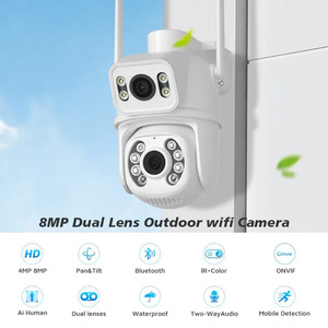 <span class=keywords><strong>Icsee</strong></span> Camara de seguridad Para Casa เลนส์คู่ bullet PTZ 6MP WIFI กล้องวงจรปิด360องศาติดตามอัตโนมัติ <span class=keywords><strong>Alexa</strong></span> IP - Product Image 2