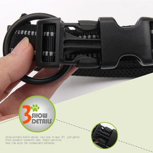 Adjustable Heavy Duty Soft Polyester Webbing Solid Pattern Ribbons Training Unique Private Label Wholesale Fancy <b>Dog</b> <b>Collars</b> - Product Image 4