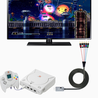Cable de Audio y Video Componente RGBS VGA de Alta Calidad Compatible con Todos los Juegos de DC para Consola de Juegos SE-GA DreamCast