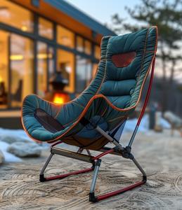 Tumbona de día de playa reclinable portátil de alta calidad - Product Image 1