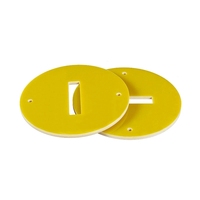 Plaque en résine époxy jaune Kuliwei 3240, personnalisée par CNC, économique, résistante à la corrosion, pour équipement mécanique