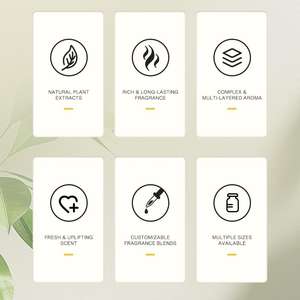 Aroma udara tanpa Air uniseks, penyebar minyak wangi bunga hijau tahan lama - Product Image 5