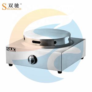 Commercial Stainless Steel Crepe <strong>Maker</strong> Machine New Condition LPG Gas Crepe <strong>Cake</strong> Crispy <strong>Maker</strong> - Product Image 6