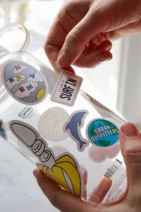 Pegatinas de vinilo troqueladas personalizadas: calcomanías de vinilo de PVC impermeables y autoadhesivas, ideales para decorar portátiles, coches y botellas. - Product Image 2