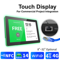 Nueva Tablet Android POE de 10.1 Pulgadas con Pantalla Capacitiva RK3576S 4+32GB WiFi6 Cámara de 5MP Pantalla para Reserva de Salas de Reuniones