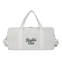 Sac de sport de grande capacité, léger, en toile, avec logo personnalisé, séparation sec/humide, sac de voyage durable, fermeture à glissière