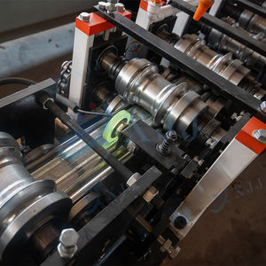 חדש הנמכר ביותר פלדה אלומיניום גלגול דלת תריס ביצוע מכונת ייצור קו תריס דלת חיתוך להרכיב מכונה uk - Product Image 2