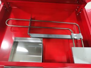 Máquina de Palomitas de Maíz Eléctrica HP-CC con Exhibidor y Calentador, Carrito para Palomitas, con Certificación CE - Product Image 5