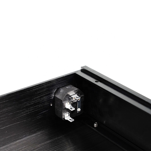Boîtier en <span class=keywords><strong>aluminium</strong></span> usiné CNC pour décodeur, châssis DAC Hi-Fi anodisé DIY, boîtier d'amplificateur de puissance certifié CE, taille personnalisée - Product Image 6