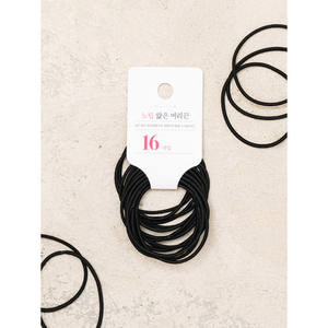 El mejor juego de 16 piezas de lazos para el cabello trenzados finos sin punta - Product Image 1