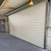Porte de sécurité automatique enroulable en acier de haute qualité, personnalisée, avec système électrique, pour stockage et protection