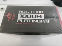 Alimentation PC certifiée 80 PLUS Platinum en alliage métal/aluminium avec écran OLED pour ROG Thor Platinum II 850W 1000W 1200W 1600W