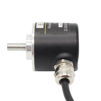 Codeur Rotatif Incrémental Magnétique à Arbre Solide Série ZSC3806, 38mm 6mm, 1000 Impulsions, pour Arbre d'Encodage