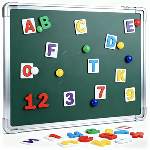 <span class=keywords><strong>Pizarra</strong></span> Magnética con Marcadores y Borrador, <span class=keywords><strong>Pizarra</strong></span> para Oficina y Aula con Marco de Aluminio - Product Image 6