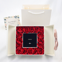 Vente en gros - Best-seller - Boîte cadeau romantique à double porte avec ruban et nœud pour la Saint-Valentin, un anniversaire de mariage