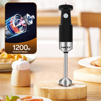 Mixeur Plongeant HALEY Argent Inoxydable à Vitesse Variable pour Soupe, Smoothie, Purée – Démontable – Prix Usine – Marque Privée