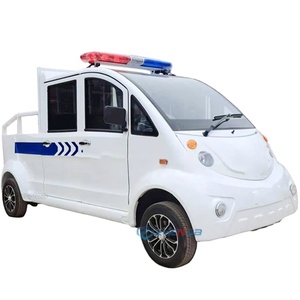 Véhicule de patrouille électrique 5 places au design élégant et au meilleur prix de Chine / Voiture de patrouille électrique Bus touristique Moteur AC 4KW 30km/h - Product Image 1