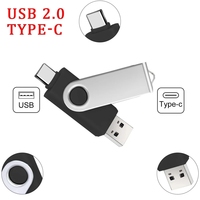 Clé USB 2.0 clé USB 8go 16go 32go 64go 128go 256 go 512 go double usage Otg Android clé USB 2 en 1