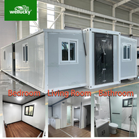 Maison préfabriquée modulaire en conteneur, solution d'hébergement temporaire d'urgence pour les secours en cas de guerre et la reconstruction
