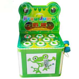 Hitting Frog Hammer Game Coin Pusher Console Kit Durable Metal Arcade Game Kids <b>Amusement</b> Game <b>Machine</b> - Product Image 2